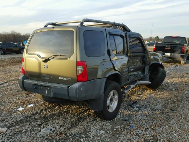 5N1ED28Y23C702559 - 2003 NISSAN XTERRA XE GREEN photo 4