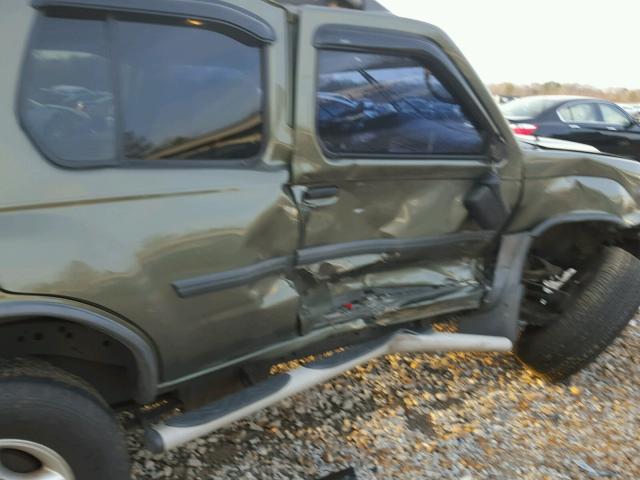 5N1ED28Y23C702559 - 2003 NISSAN XTERRA XE GREEN photo 9