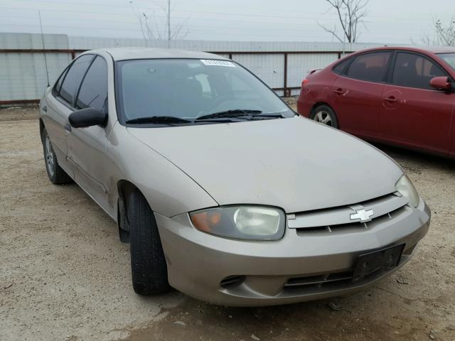 1G1JC52F347317545 - 2004 CHEVROLET CAVALIER TAN photo 1