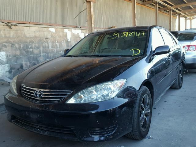 4T1BE32K56U162214 - 2006 TOYOTA CAMRY LE BLACK photo 2