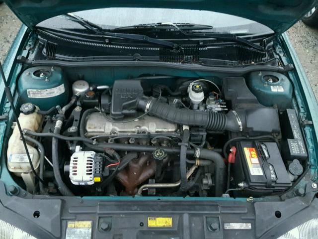 1G1JC5240X7179059 - 1999 CHEVROLET CAVALIER GREEN photo 7