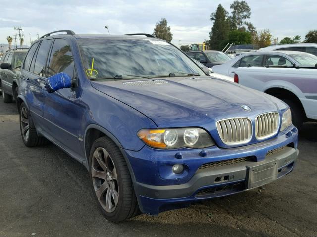 5UXFA93535LE83512 - 2005 BMW X5 4.8IS BLUE photo 1