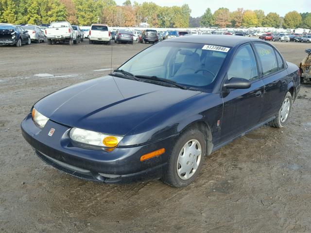 1G8ZH52892Z272409 - 2002 SATURN SL1 SILVER photo 2