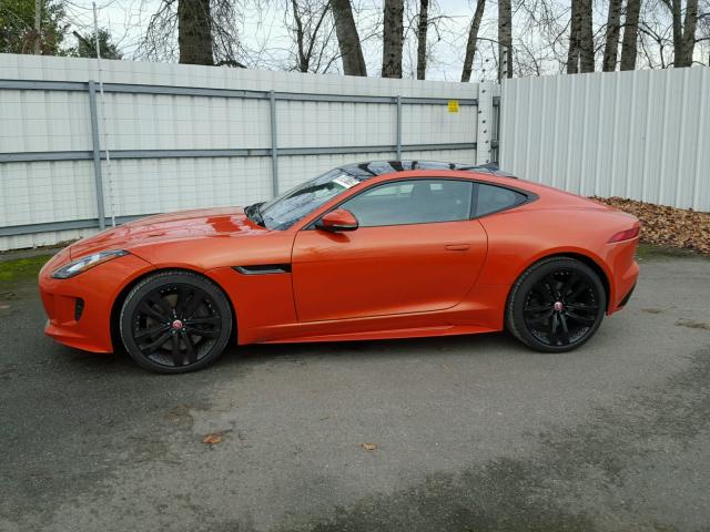 SAJWJ6BV8G8K28229 - 2016 JAGUAR F-TYPE S ORANGE photo 9