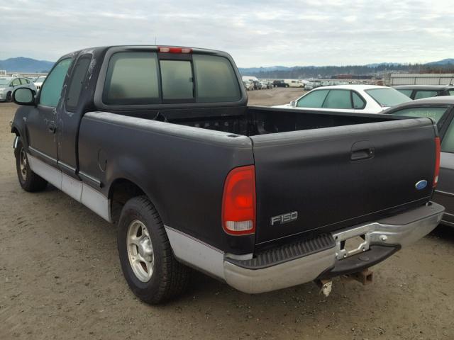 1FTEX17LXVKD37231 - 1997 FORD F150 BLACK photo 3