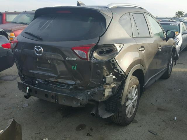 JM3KE2CY1G0738317 - 2016 MAZDA CX-5 TOURI GRAY photo 4