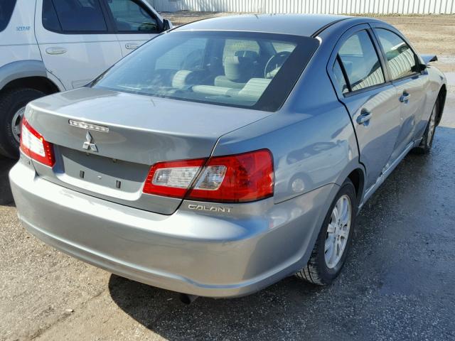 4A3AB36F59E015909 - 2009 MITSUBISHI GALANT ES GREEN photo 4