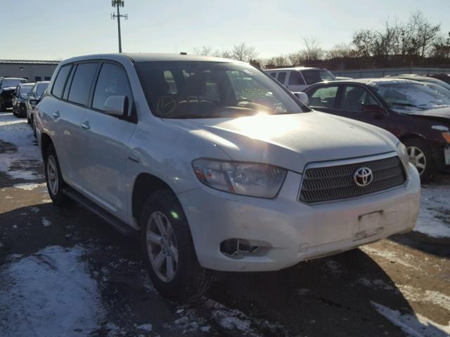 JTEEW41A292035316 - 2009 TOYOTA HIGHLANDER WHITE photo 1