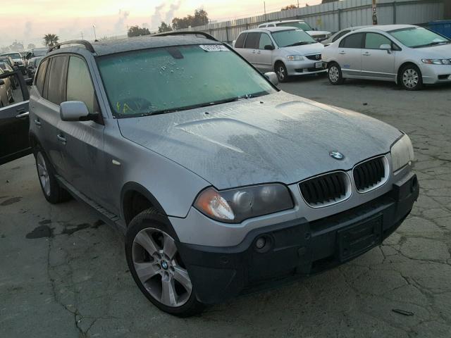 WBXPA93405WD11209 - 2005 BMW X3 3.0I SILVER photo 1