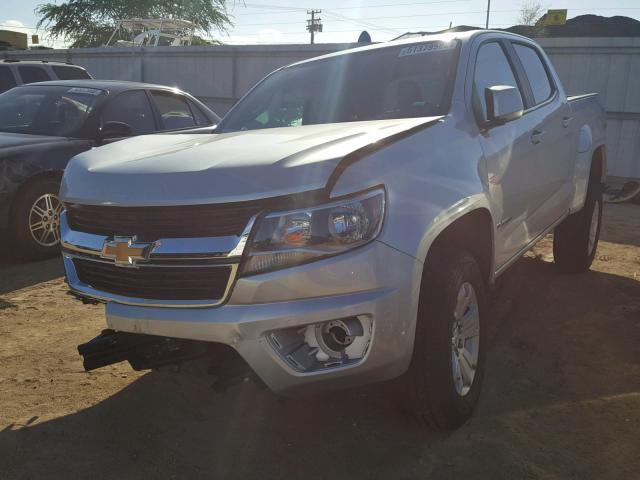 1GCGSCEN1J1285883 - 2018 CHEVROLET COLORADO L SILVER photo 2