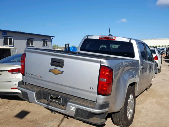 1GCGSCEN1J1285883 - 2018 CHEVROLET COLORADO L SILVER photo 4