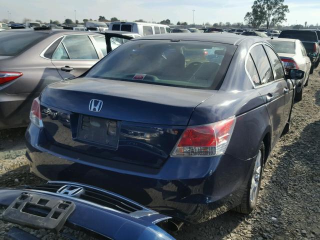 1HGCP2F4XAA033602 - 2010 HONDA ACCORD LXP BLUE photo 4