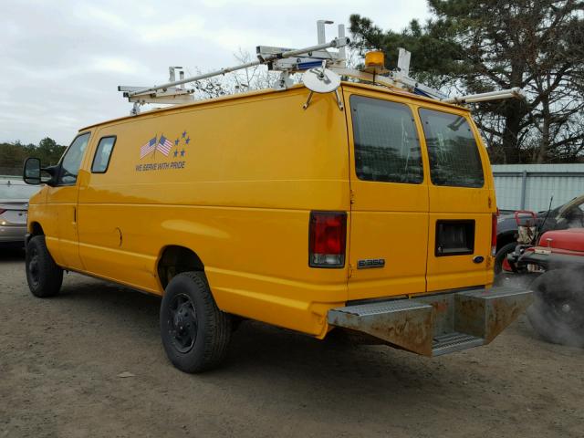 1FTSS34L68DB49686 - 2008 FORD ECONOLINE YELLOW photo 3