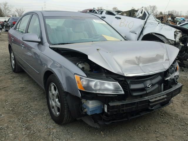 5NPEU46F86H042795 - 2006 HYUNDAI SONATA GLS GRAY photo 1