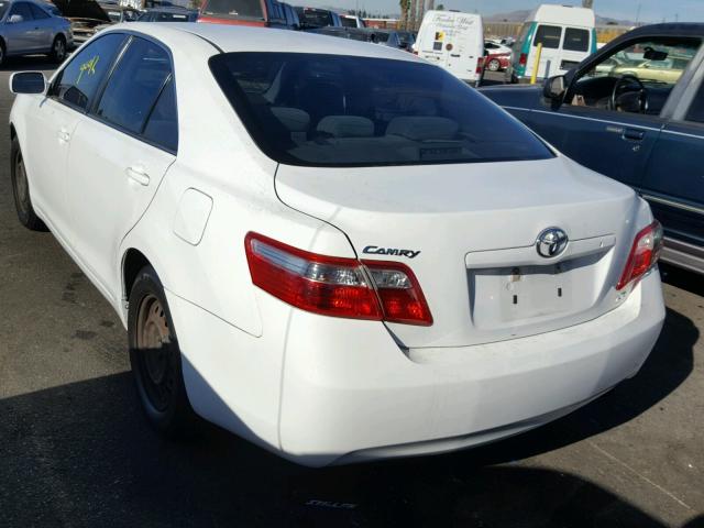 4T1BE46K07U709875 - 2007 TOYOTA CAMRY NEW WHITE photo 3