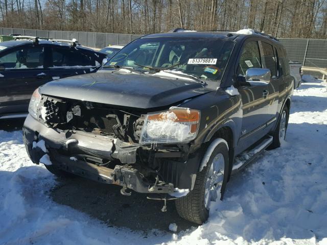 5N1AA08C69N606057 - 2009 NISSAN ARMADA SE BLACK photo 2