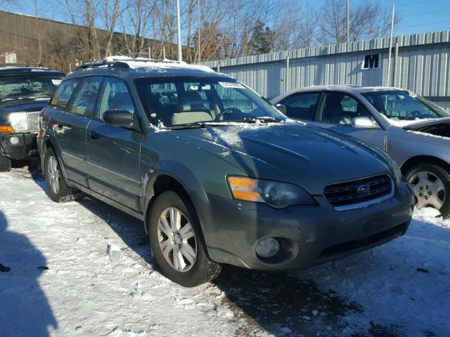 4S4BP61C057353882 - 2005 SUBARU LEGACY OUT GREEN photo 1