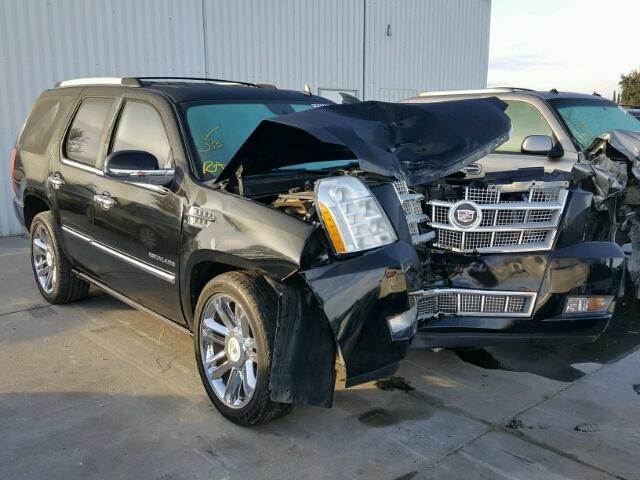 1GYUKDEF9AR157873 - 2010 CADILLAC ESCALADE P BLACK photo 1