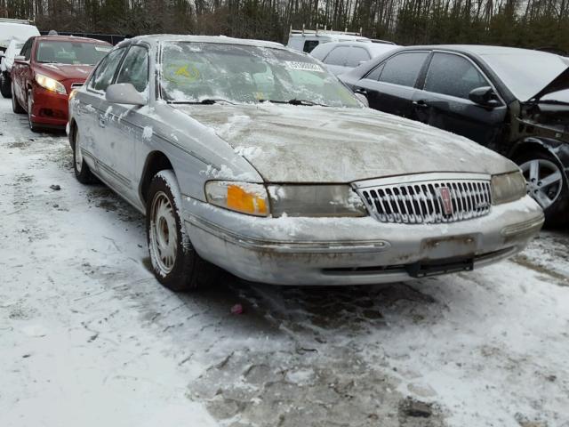 1LNLM97V0VY702895 - 1997 LINCOLN CONTINENTA SILVER photo 1