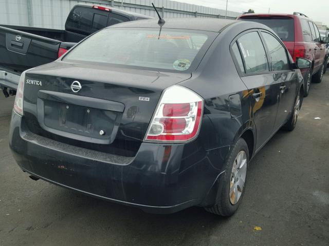 3N1AB61E89L645316 - 2009 NISSAN SENTRA 2.0 BLACK photo 4