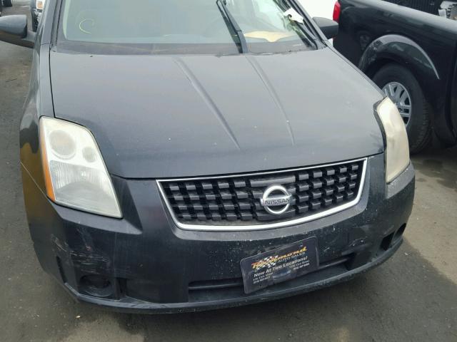 3N1AB61E89L645316 - 2009 NISSAN SENTRA 2.0 BLACK photo 9