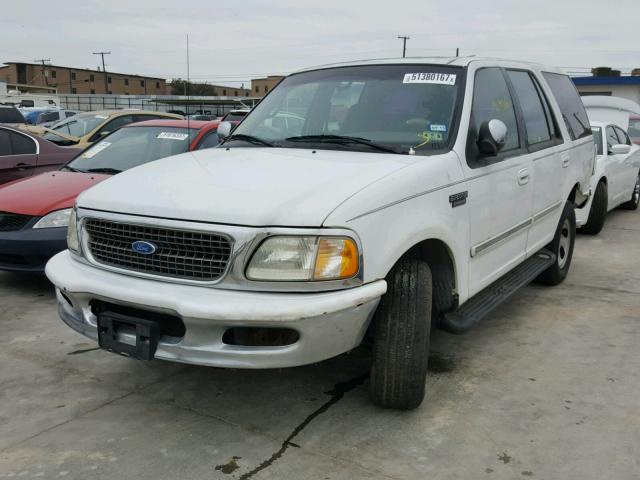 1FMEU17L4VLB42174 - 1997 FORD EXPEDITION WHITE photo 2