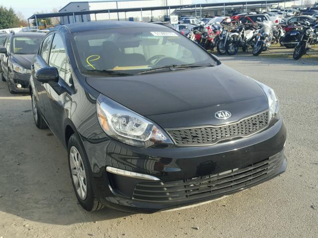 KNADM4A34H6112246 - 2017 KIA RIO LX Սև լուսանկար 1