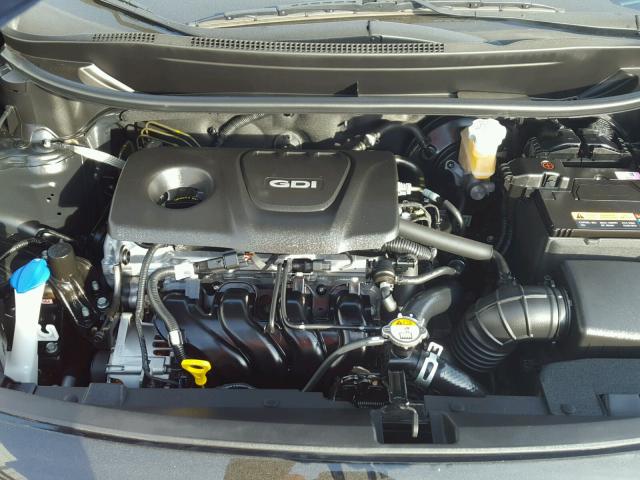 KNADM4A34H6112246 - 2017 KIA RIO LX Սև լուսանկար 7