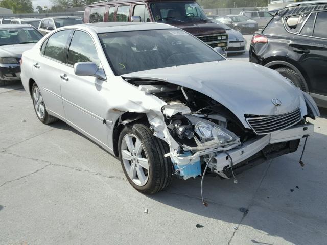 JTHBA30G255107743 - 2005 LEXUS ES 330 SILVER photo 1