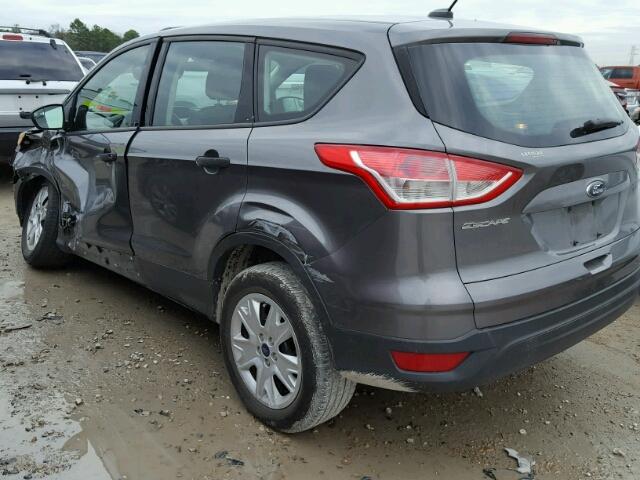 1FMCU0F75DUA39876 - 2013 FORD ESCAPE S GRAY photo 3