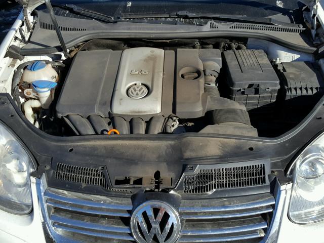 3VWRM71K69M139531 - 2009 VOLKSWAGEN JETTA SE WHITE photo 7