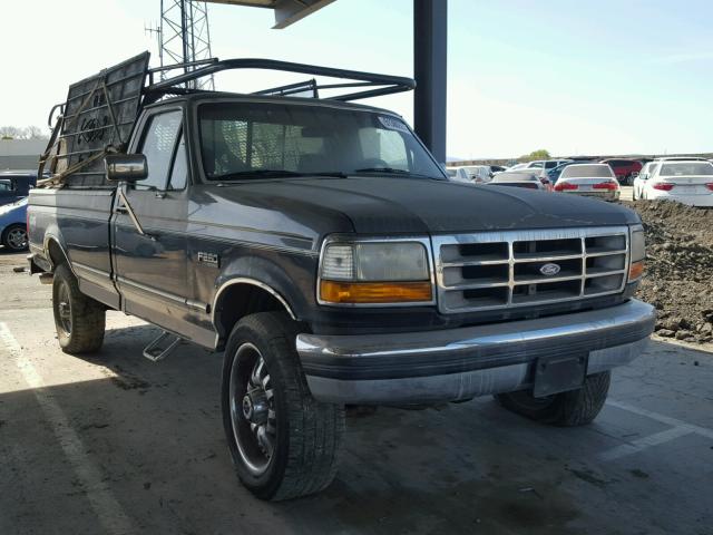 2FTHF26G1NCA02521 - 1992 FORD F250 BLUE photo 1
