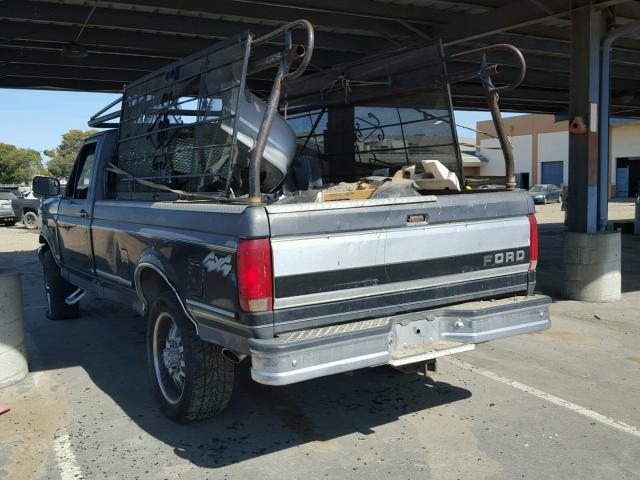2FTHF26G1NCA02521 - 1992 FORD F250 BLUE photo 3