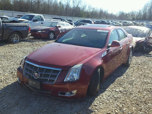 1G6DT57V490134095 - 2009 CADILLAC CTS HI FEA BURGUNDY photo 2