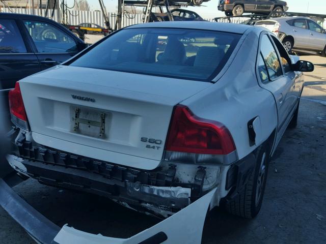 YV1RS58DX12039510 - 2001 VOLVO S60 2.4T WHITE photo 4