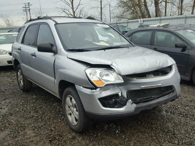 KNDJF724X97573598 - 2009 KIA SPORTAGE L SILVER photo 1