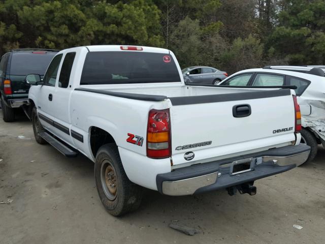 2GCEK19T8X1297617 - 1999 CHEVROLET SILVERADO WHITE photo 3