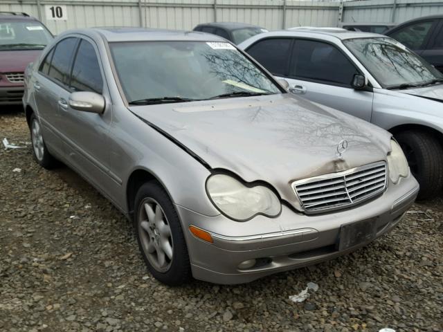 WDBRF64J73F378831 - 2003 MERCEDES-BENZ C 320 SILVER photo 1