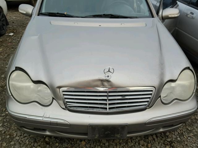 WDBRF64J73F378831 - 2003 MERCEDES-BENZ C 320 SILVER photo 7