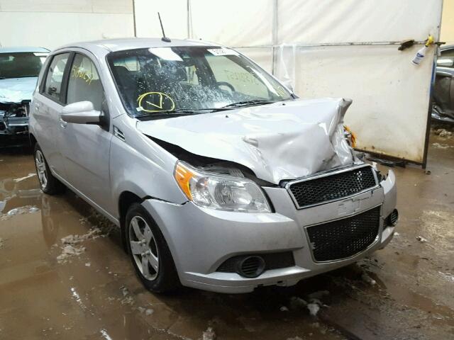 KL1TD6DE0AB103331 - 2010 CHEVROLET AVEO LS GRAY photo 1