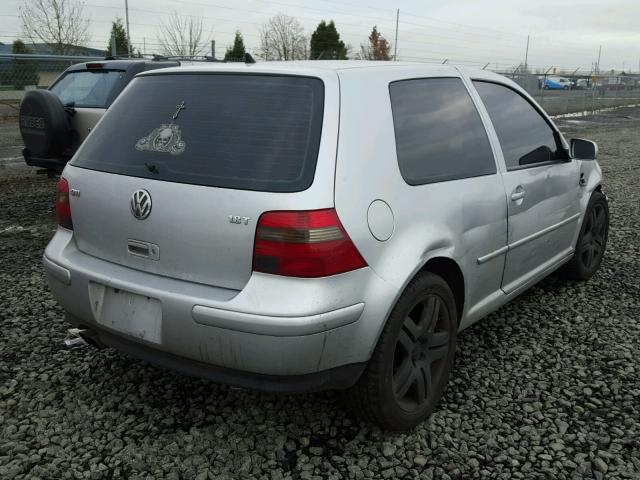 9BWDE61J334042453 - 2003 VOLKSWAGEN GTI SILVER photo 4