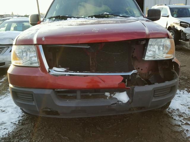 1FMPU13575LA31909 - 2005 FORD EXPEDITION RED photo 9