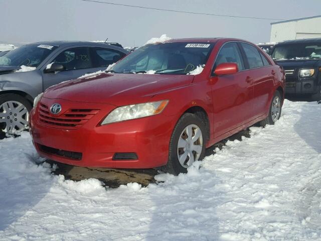 4T1BE46K77U120810 - 2007 TOYOTA CAMRY NEW RED photo 2