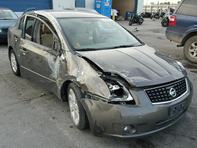 3N1AB61E38L670946 - 2008 NISSAN SENTRA 2.0 BROWN photo 1