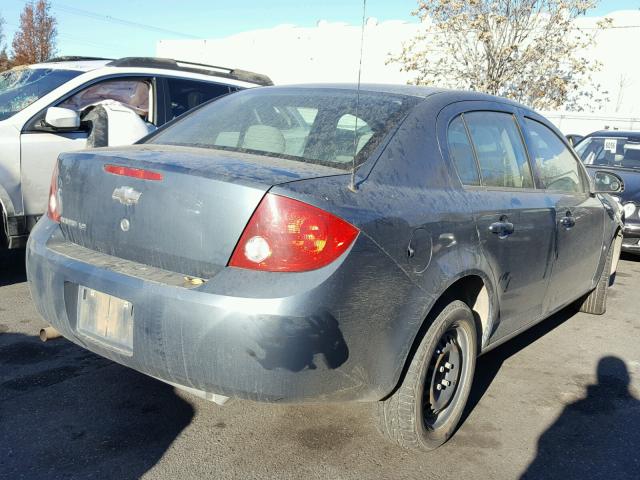 1G1AK55F667842035 - 2006 CHEVROLET COBALT LS GREEN photo 4