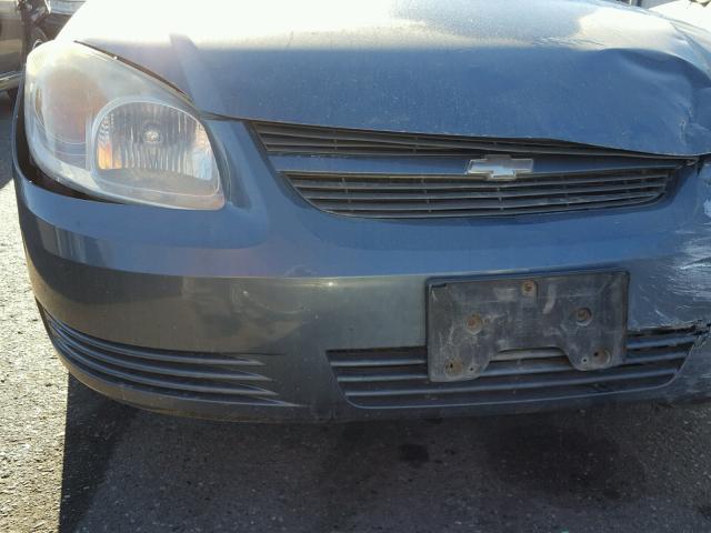 1G1AK55F667842035 - 2006 CHEVROLET COBALT LS GREEN photo 9