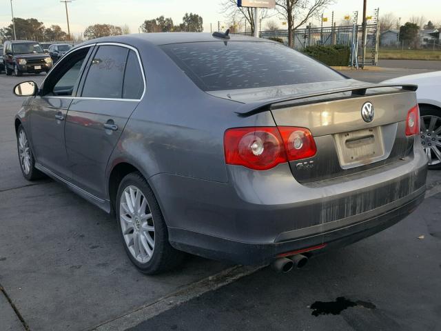 3VWXJ71K56M646464 - 2006 VOLKSWAGEN JETTA GLI GRAY photo 3