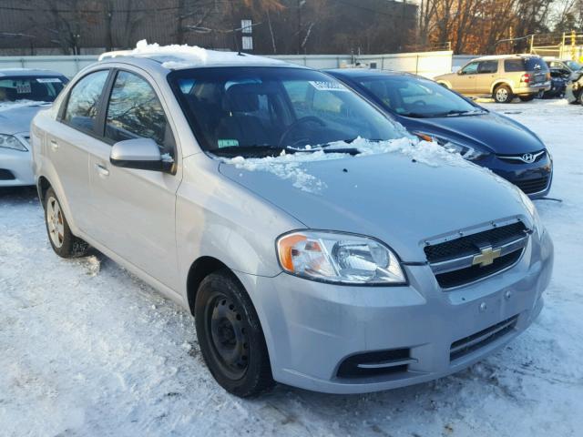 KL1TD5DE3AB120604 - 2010 CHEVROLET AVEO LS SILVER photo 1