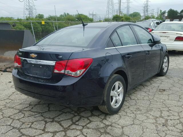 1G1PC5SB5E7341726 - 2014 CHEVROLET CRUZE LT BLUE photo 4