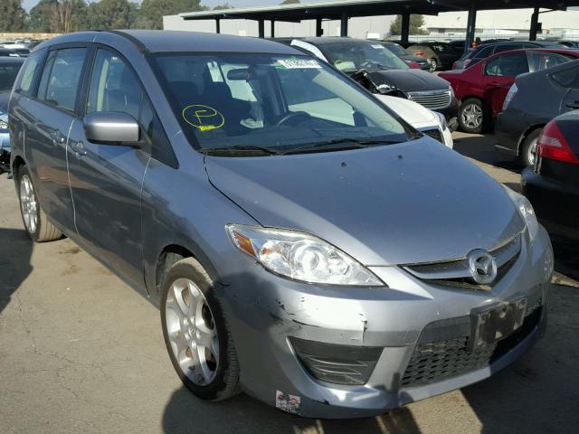 JM1CR2WL9A0384815 - 2010 MAZDA 5 SILVER photo 1